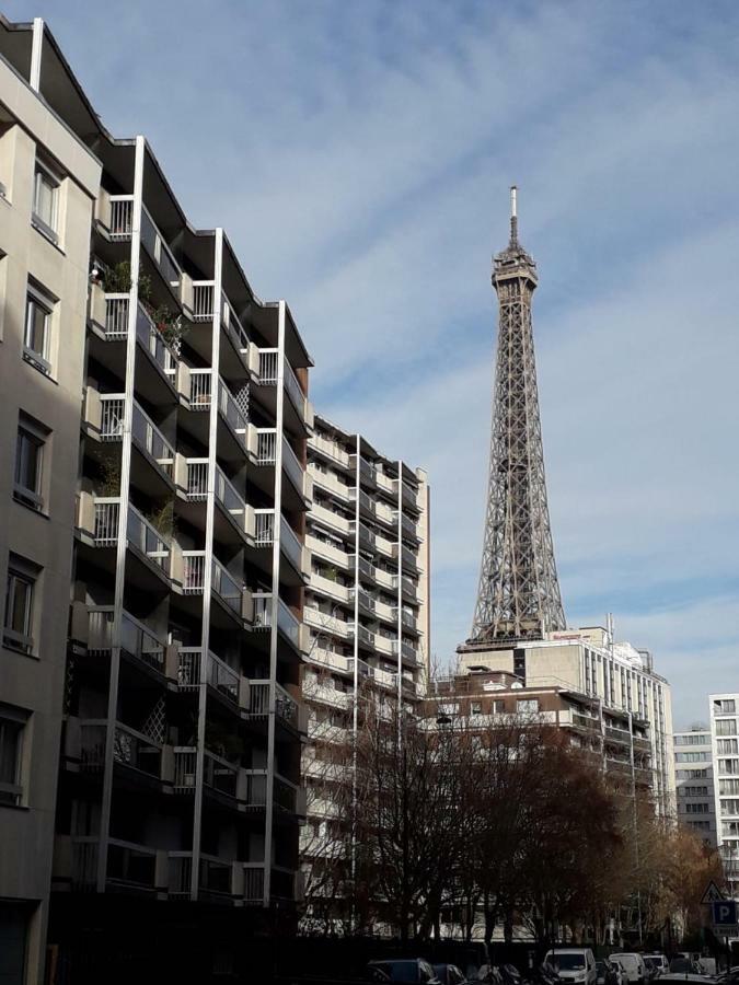 Joie Paris Tour Eiffel Lejlighed Eksteriør billede
